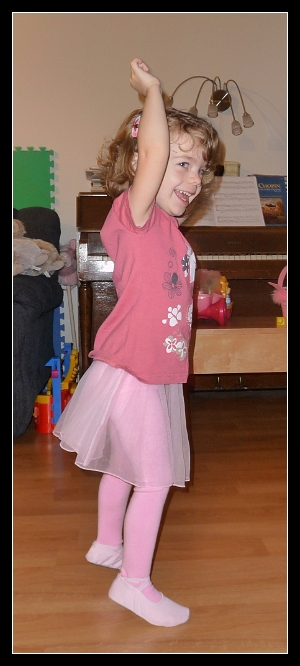 She loves dancing